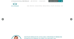 Desktop Screenshot of plastique-esthetique-visage.com